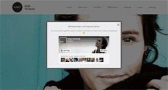 Desktop Screenshot of anja-streese.de